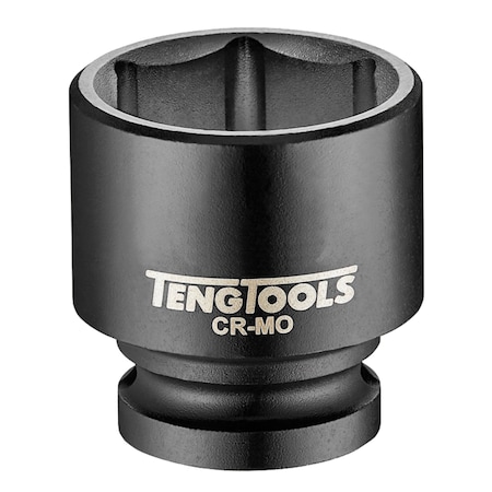 Teng Tools 1-1/4 Inch DIN 6 Point SAE Shallow / Regular 1/2 Inch Drive Chrome Molybdenum Impact Socket 920140